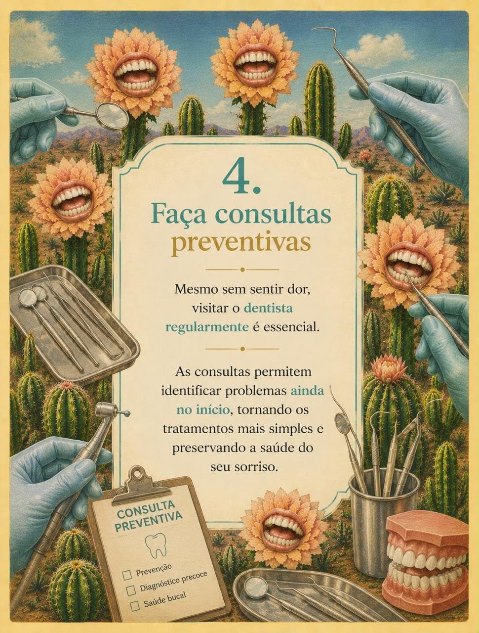 Carrossel 4 Dicas Básicas de Cuidados por Catarina Mota Moreno - Slide 5
